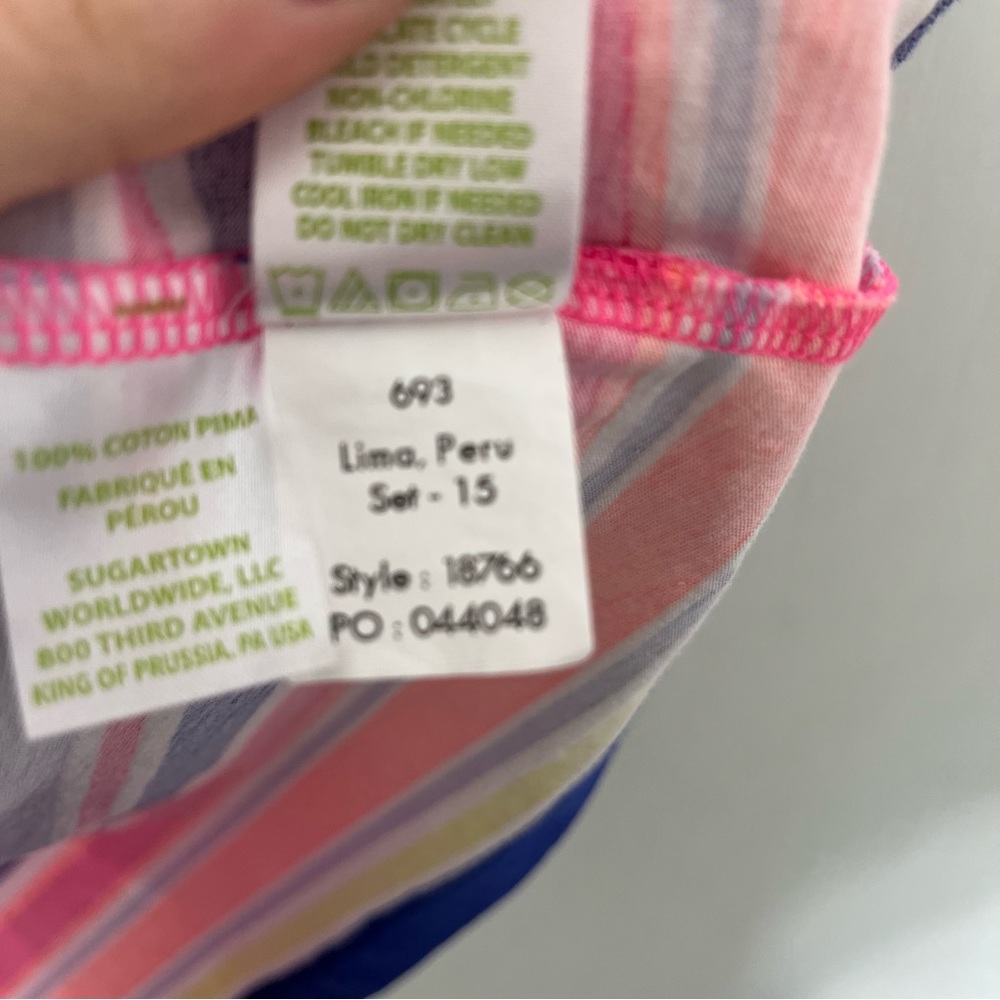 Lilly Pulitzer Linden Dress in Pink Nice Stem Size XXS - Picture 7 of 9